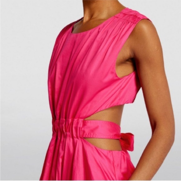 Aje Zorina Midi Dress - UK 10 - Picture 2 of 6